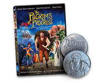 The Pilgrim's Progress DVD & Coin